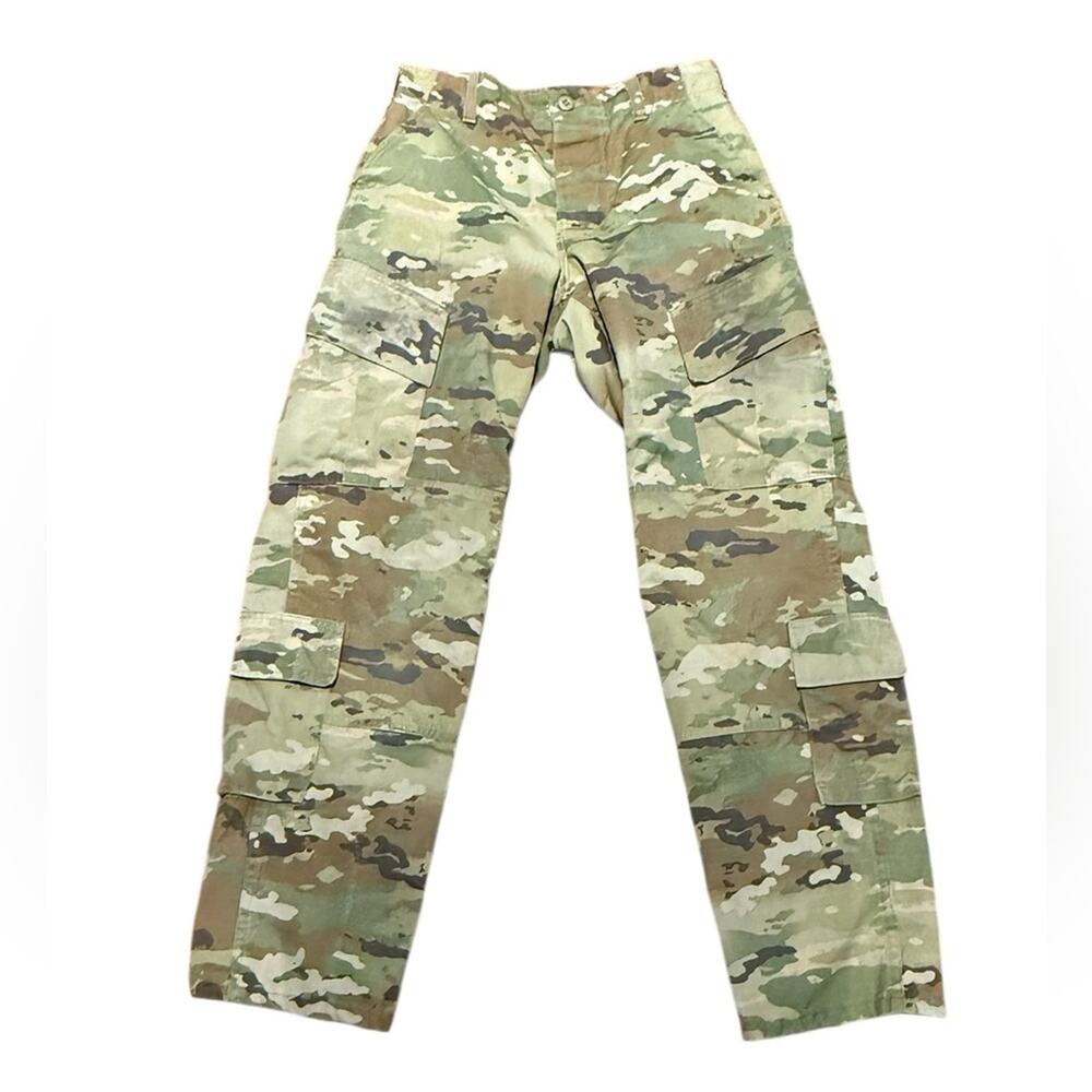 Genuine Military Ripstop Camouflage Cargo Pants Adult Small Regular